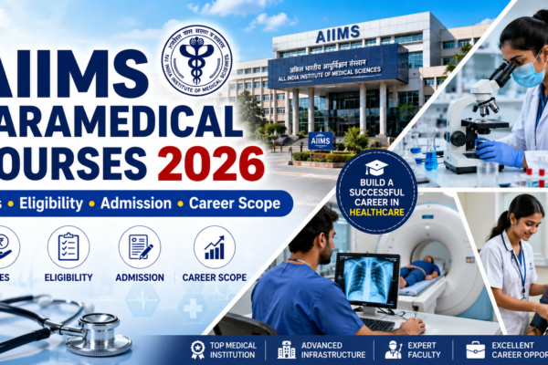 AIIMS Paramedical Courses 2026 Fees, Eligibility, Admission, Career Scope & Complete Course List