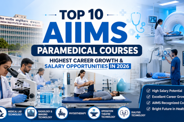 Top 10 AIIMS Paramedical Courses with Highest Career Growth in 2026