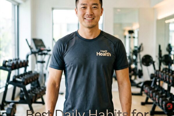 Men with health