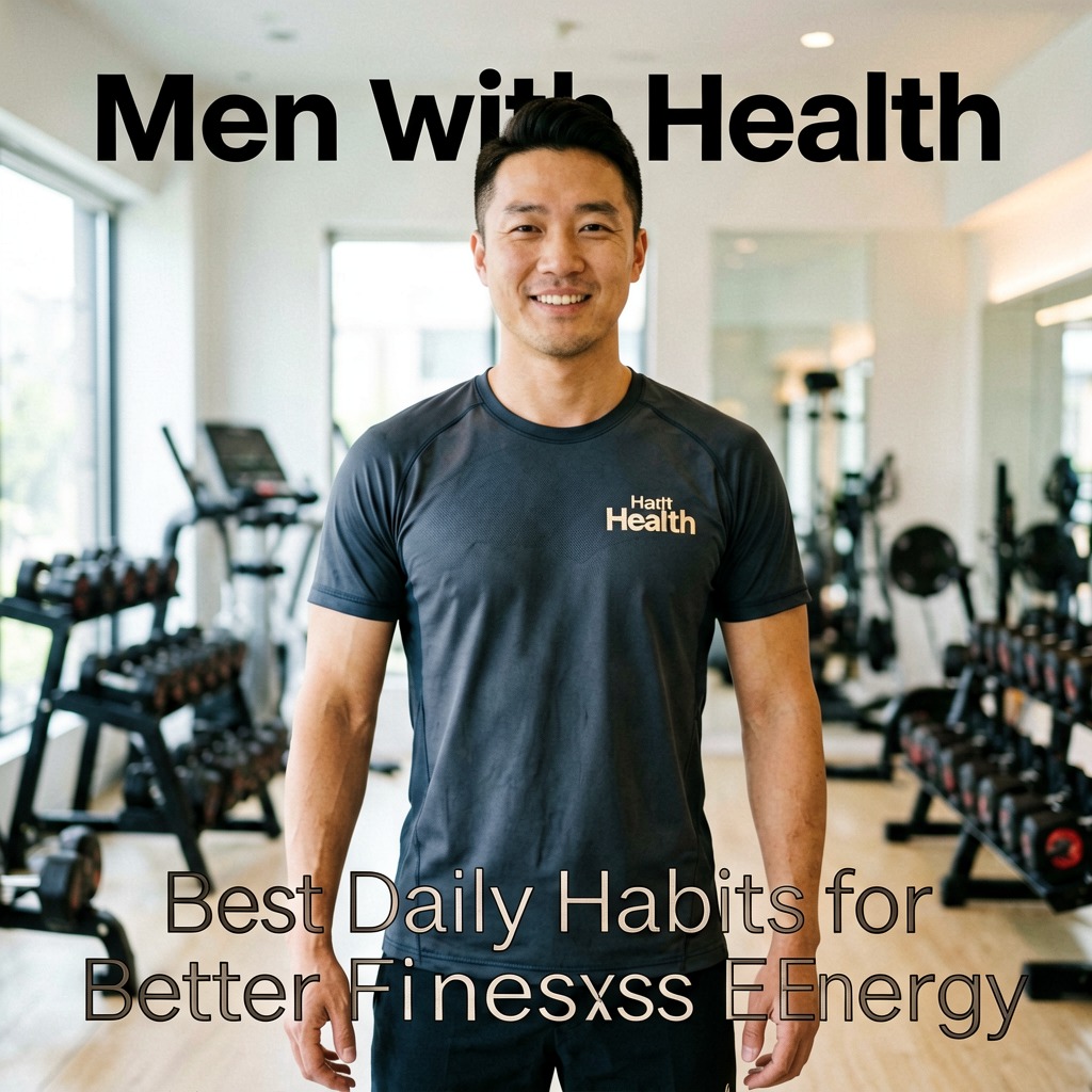 Men with health