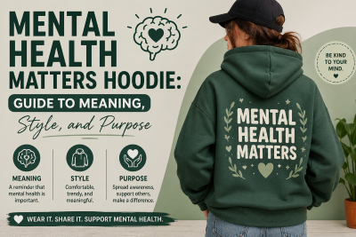 mental health matters hoodie