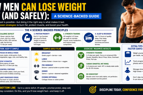 How Men Can Lose Weight Fast