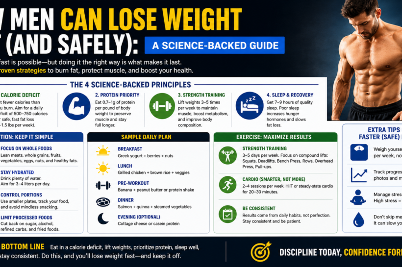 How Men Can Lose Weight Fast