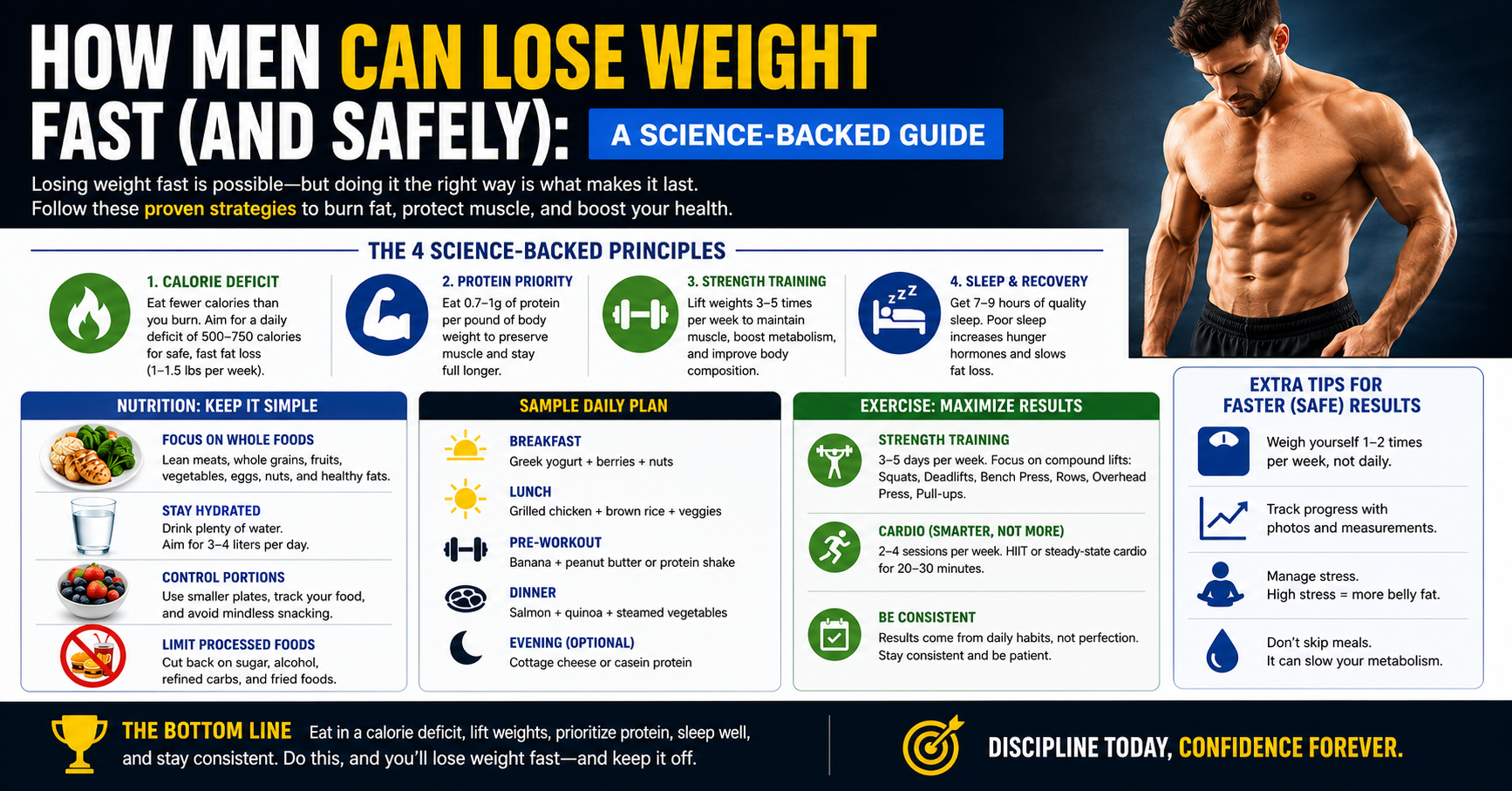How Men Can Lose Weight Fast