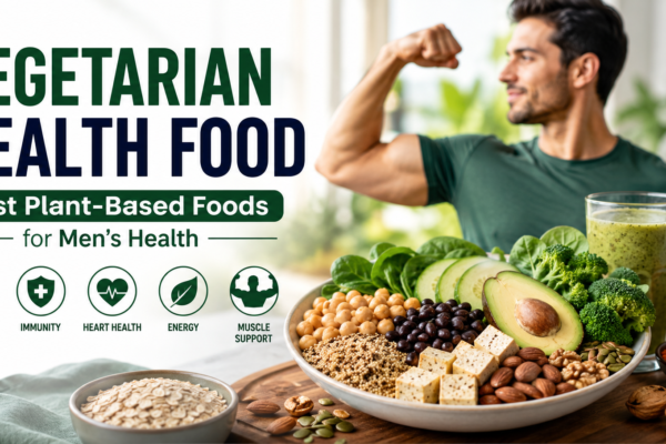 Vegetarian Health Food Best Plant-Based Foods for Men's Health
