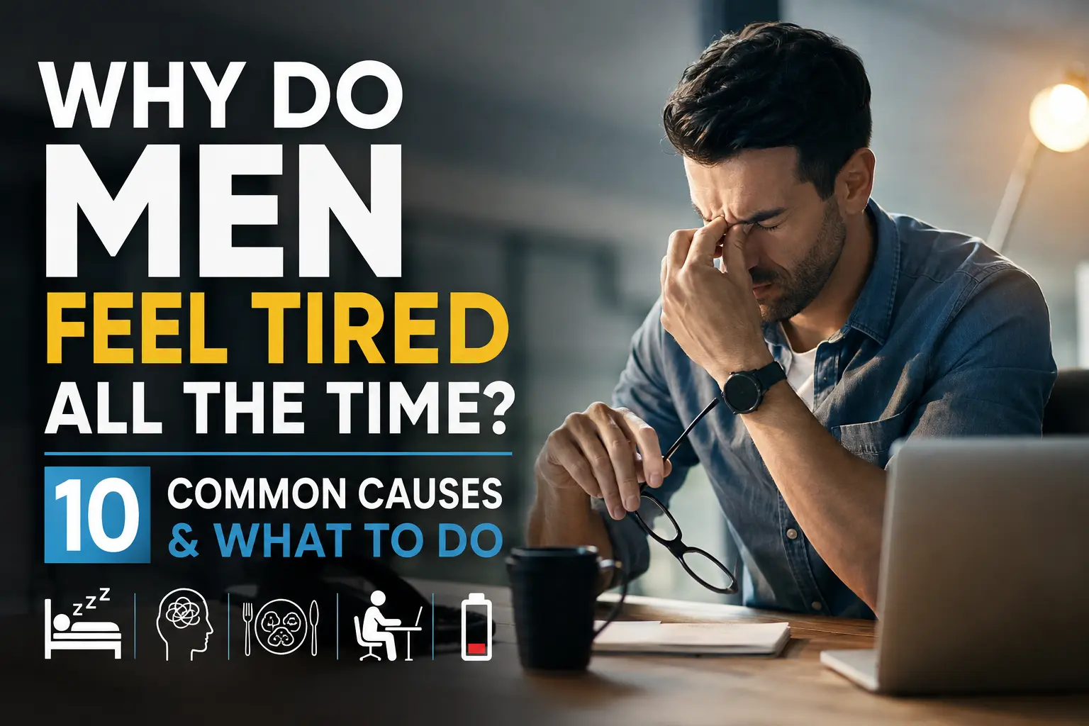 Why Do Men Feel Tired All the Time 10 Common Causes