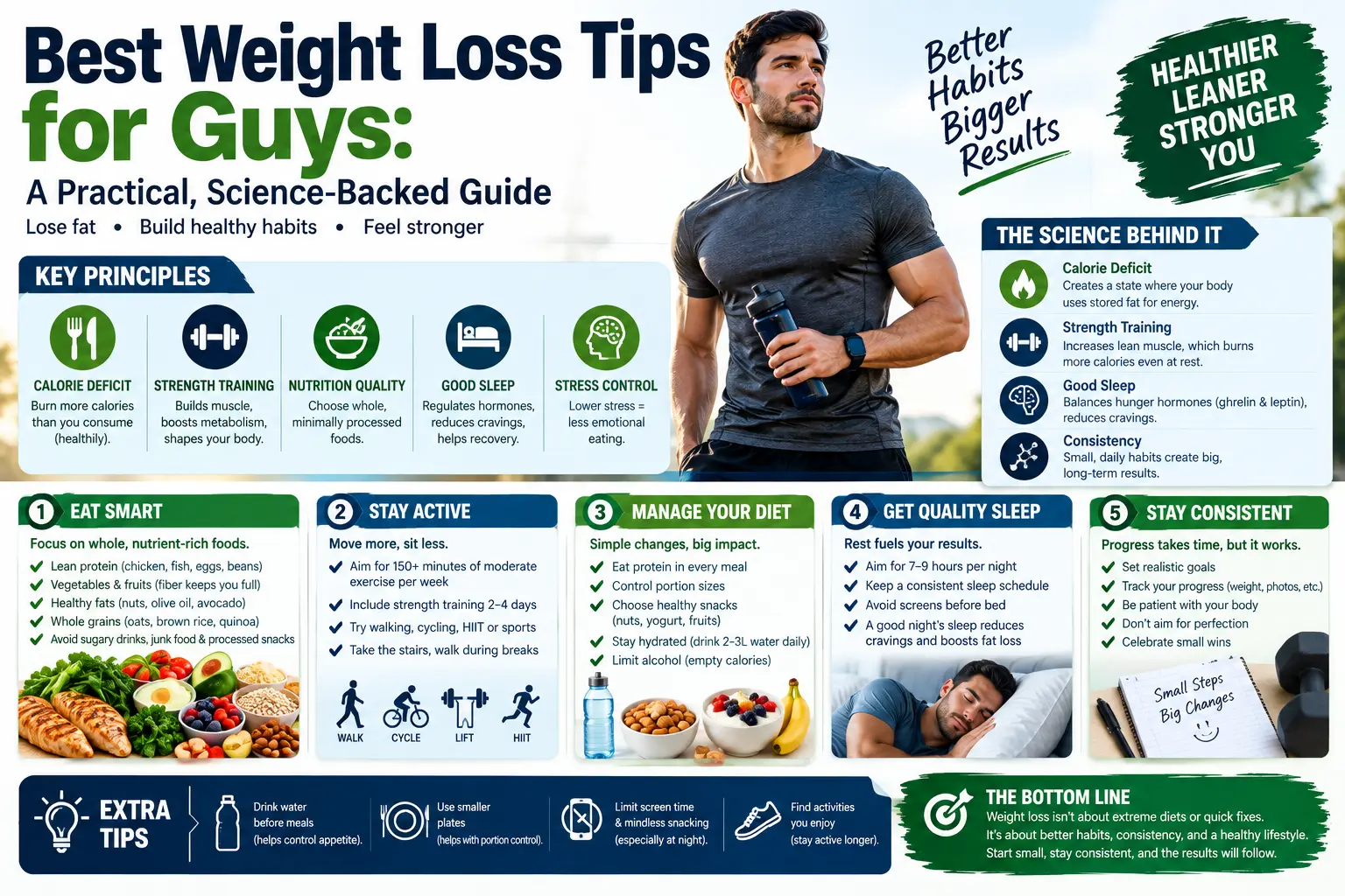 Best Weight Loss Tips for Guys A Practical, Science-Backed Guide