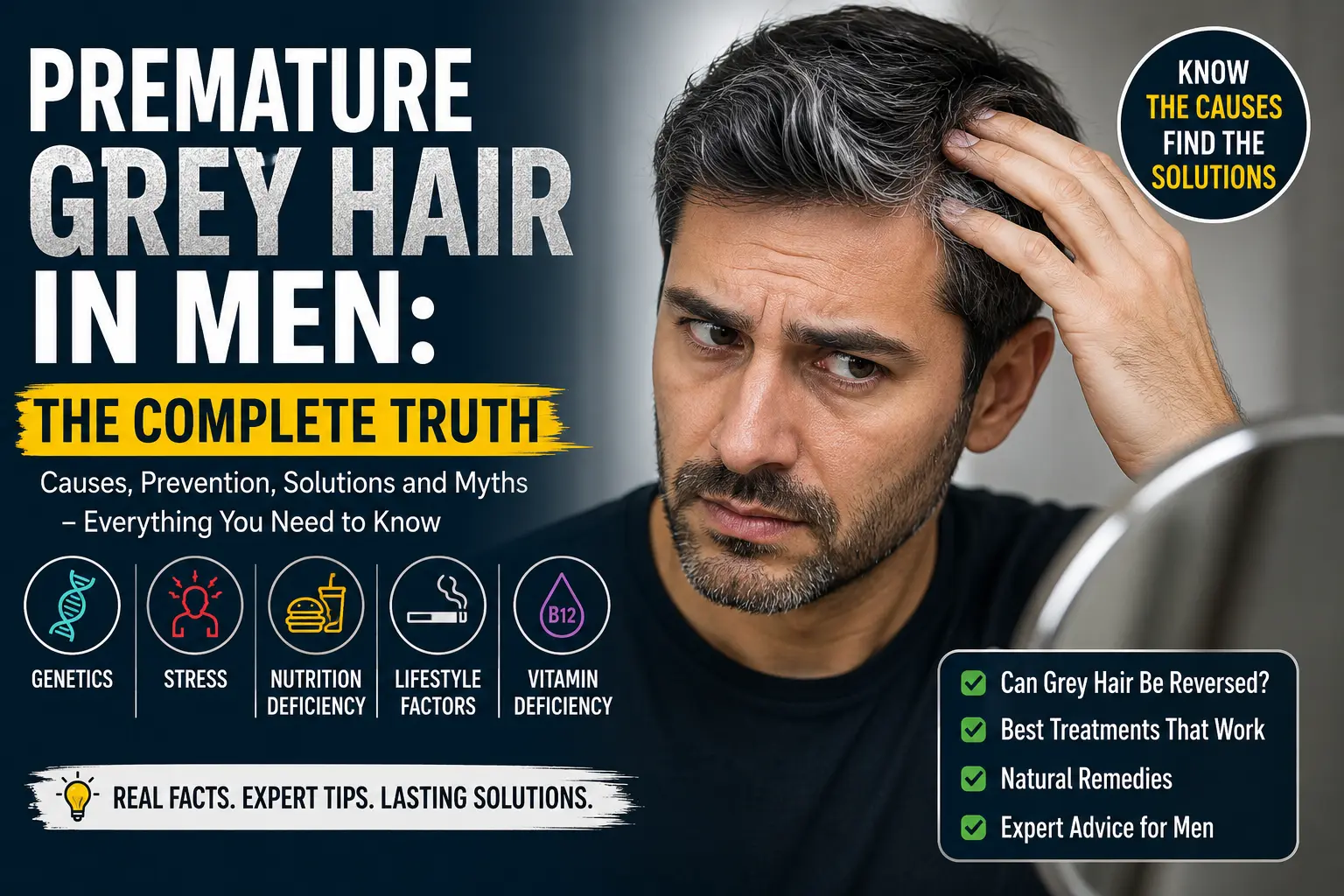 premature grey hair